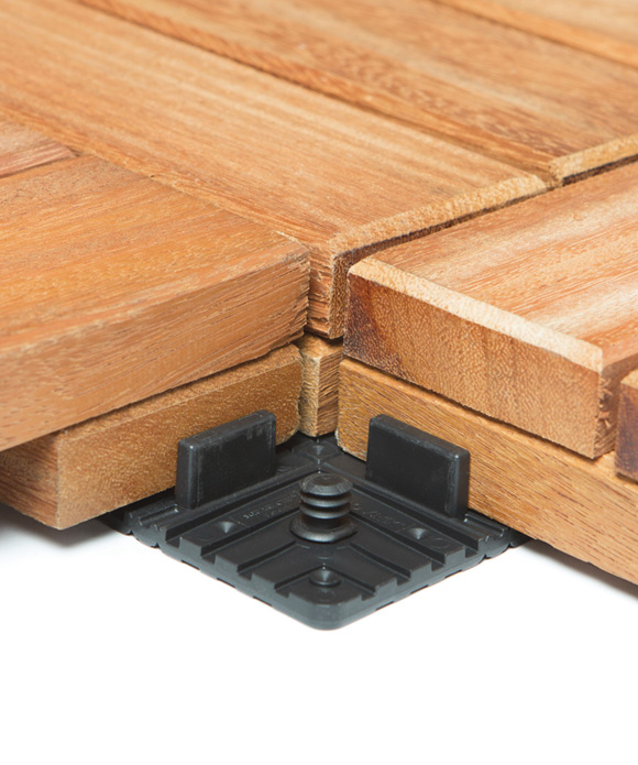 Kit de 185 clips invisibles pour 11m² de terrasse bois - Hardwood